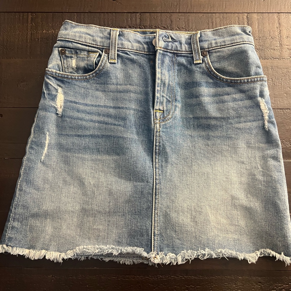 Denim Mini Skirt